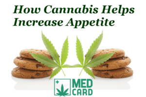 Cannabis increases appetite